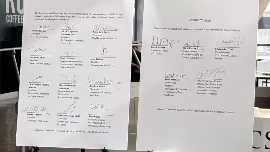 Presentan Consorcio de Educación Superior CaliBaja para el impulso educativo y económico de la región