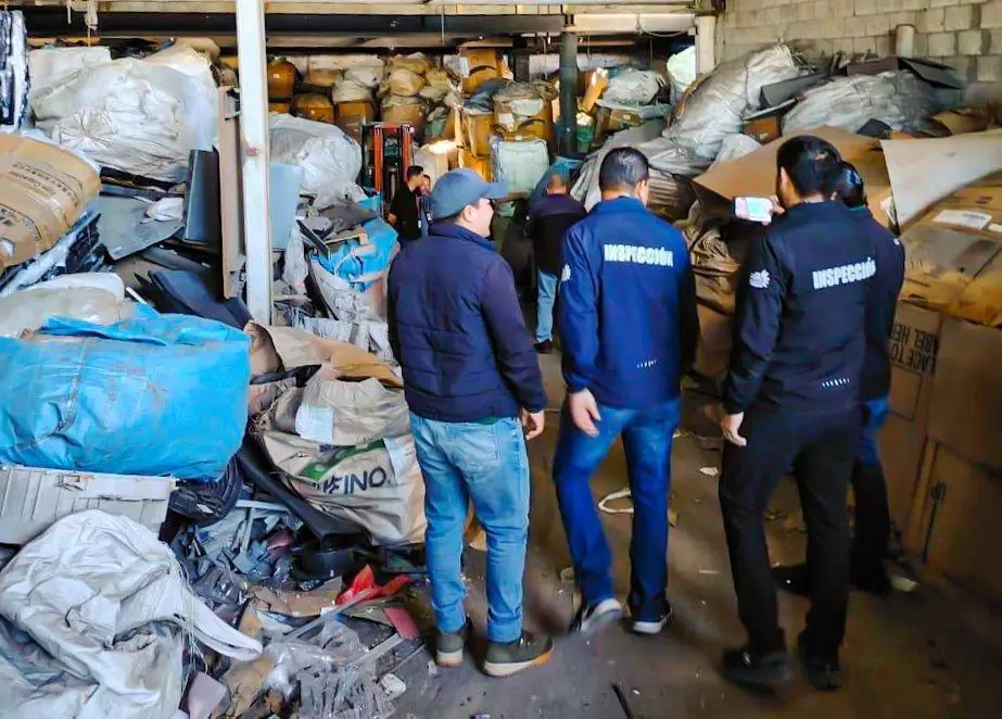 Clausura de recicladora por incumplir con los requerimientos necesarios para su operación