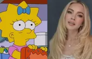 VIDEO Lindsay Lohan llega a "Los Simpson" como la voz de "Maggie"