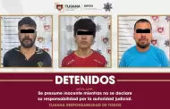 Asegura Polica Municipal de Tijuana a tres personas en posesin de armas de fuego