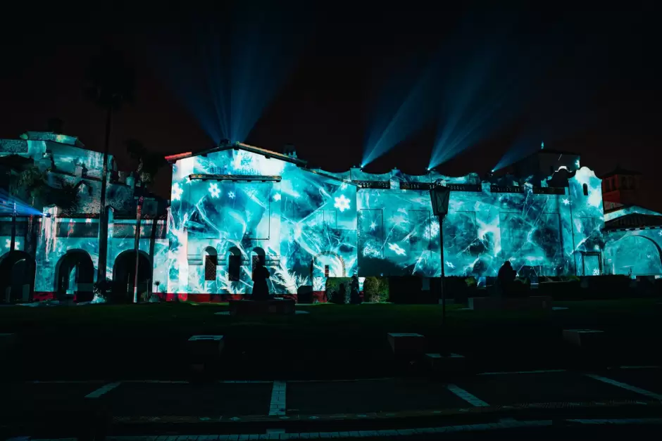 Video Mapping "La Historia de la Navidad" en Ensenada