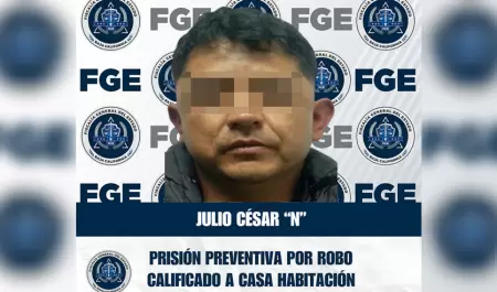 Detenido por robo calificado a casa habitacin