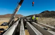 Avanza la construcci�n del puente Agua Amarga en Bah�a de los �ngeles