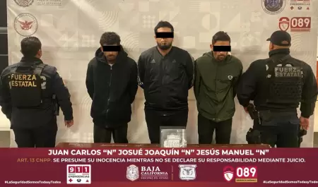 Detenidos en posesi�n de enervantes en Tijuana