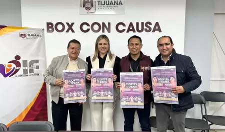 Box con Causa en beneficio de las ni�as y los ni�os de Tijuana