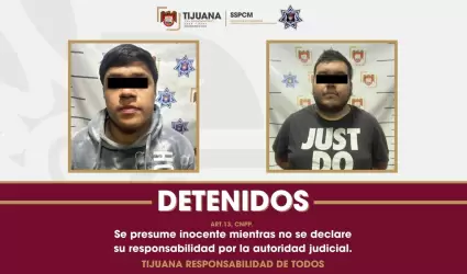 Detenidos con sustancias prohibidas