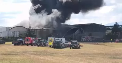 Ca�da de aeronave en San Pedro Totoltepec