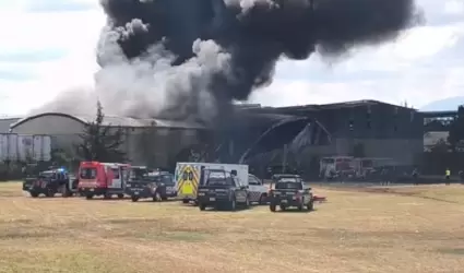 Ca�da de aeronave en San Pedro Totoltepec
