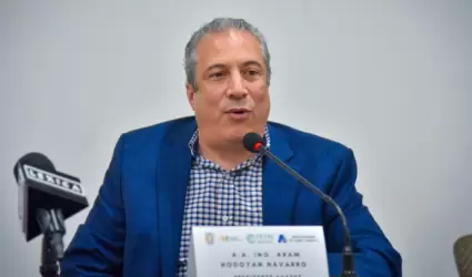 Aram Hodoy�n, presidente de la Asociaci�n de Agentes Aduanales de Tijuana y Teca