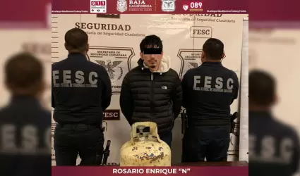 Detenido por violencia filio-parental en Tijuana