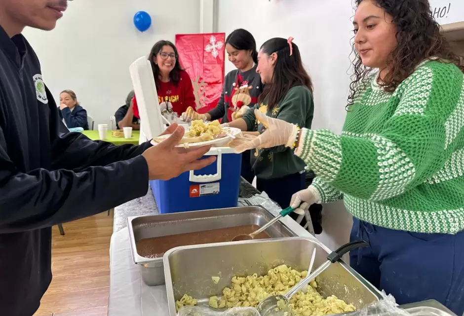 Posada navideña a pacientes y familiares