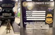 Sector San Diego de la Patrulla Fronteriza incauta m�s de 184 libras de narc�ticos en un periodo de dos semanas
