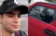Aar�n Mercury denuncia que destrozaron su auto