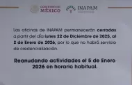 Informa Gobierno Municipal suspensi�n de atenci�n del m�dulo del INAPAM en instalaciones del DIF Tijuana por periodo vacacional