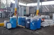 FGR incinera m�s de tres toneladas y m�s de tres mil litros de precursores qu�micos