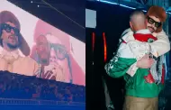 Bad Bunny y J Balvin se reconcilian en pleno concierto