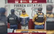 Detiene Fuerza Estatal a presunto delincuente en Tecate; estaba en poder de un arma de fuego de alto calibre