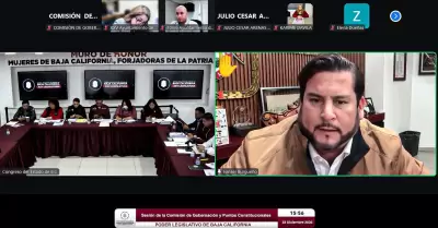 Avala Ismael Burgue�o proyecto de dictamen de iniciativa de ley contra la extors