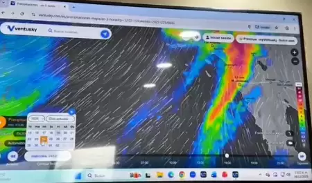Protecci�n Civil de Tijuana monitorea el comportamiento de los sistemas meteorol