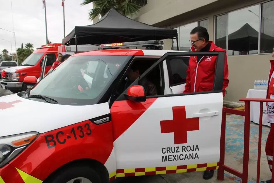 Cruz Roja Tecate refuerza su respuesta con dos nuevas unidades de emergencia