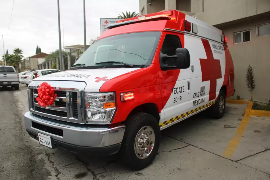 Cruz Roja Tecate refuerza su respuesta con dos nuevas unidades de emergencia