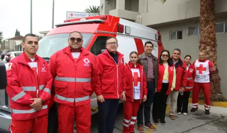 Cruz Roja Tecate refuerza su respuesta con dos nuevas unidades de emergencia