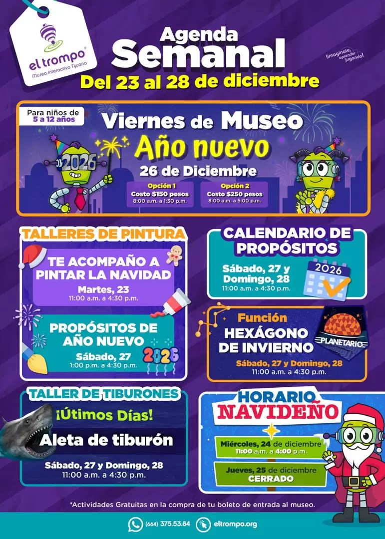 Celebrar� El Trompo una semana navide�a familiar