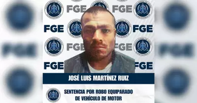 Sentenciado por robo de veh�culo