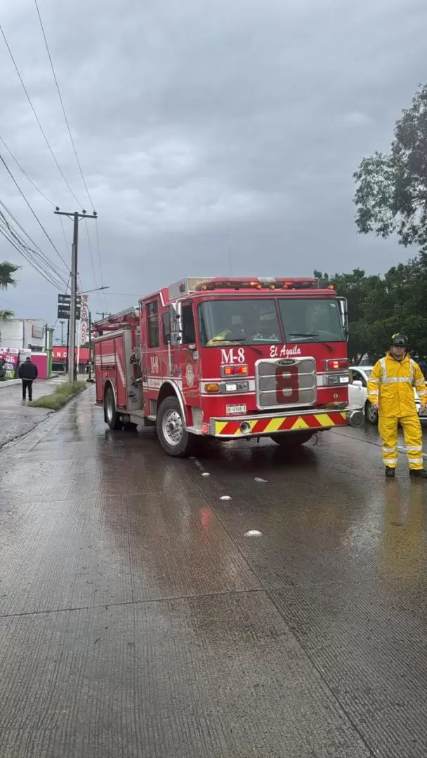 Atienden 46 reportes por lluvias este 24 de diciembre