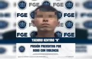 Prisi�n preventiva para acusado de robo con violencia