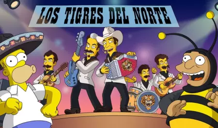 Los Simpson, Los Tigres del Norte