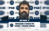 Obtiene FGE vinculaci�n a proceso contra sujeto por los delitos de lesiones y violencia familiar