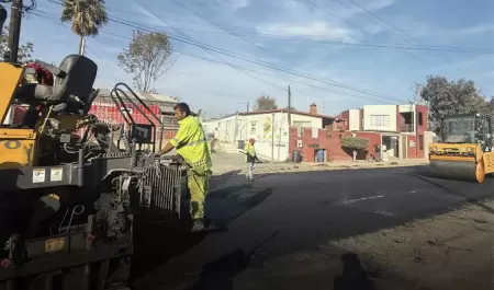 Reencarpetado de la calle Alisos