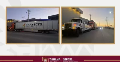 Chofer de cami�n de transporte detenido por cohecho y faltas al reglamento de tr