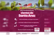 Exhorta Protecci�n Civil BC a tomar precauciones por vientos de santa Ana