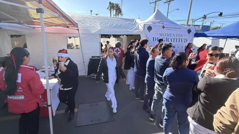 Momentos de gratitud en Cruz Roja de Tijuana