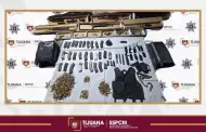 Asegura Polic�a Municipal de Tijuana 11 armas de fuego y cerca de 500 cartuchos �tiles