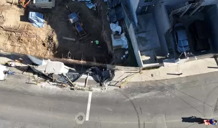 Riesgo latente en la colonia Ju�rez: vecinos denuncian irregularidades en obras