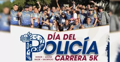 Carrera por el D�a del Polic�a