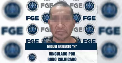 Vinculado por robo calificado a instituci�n educativa privada