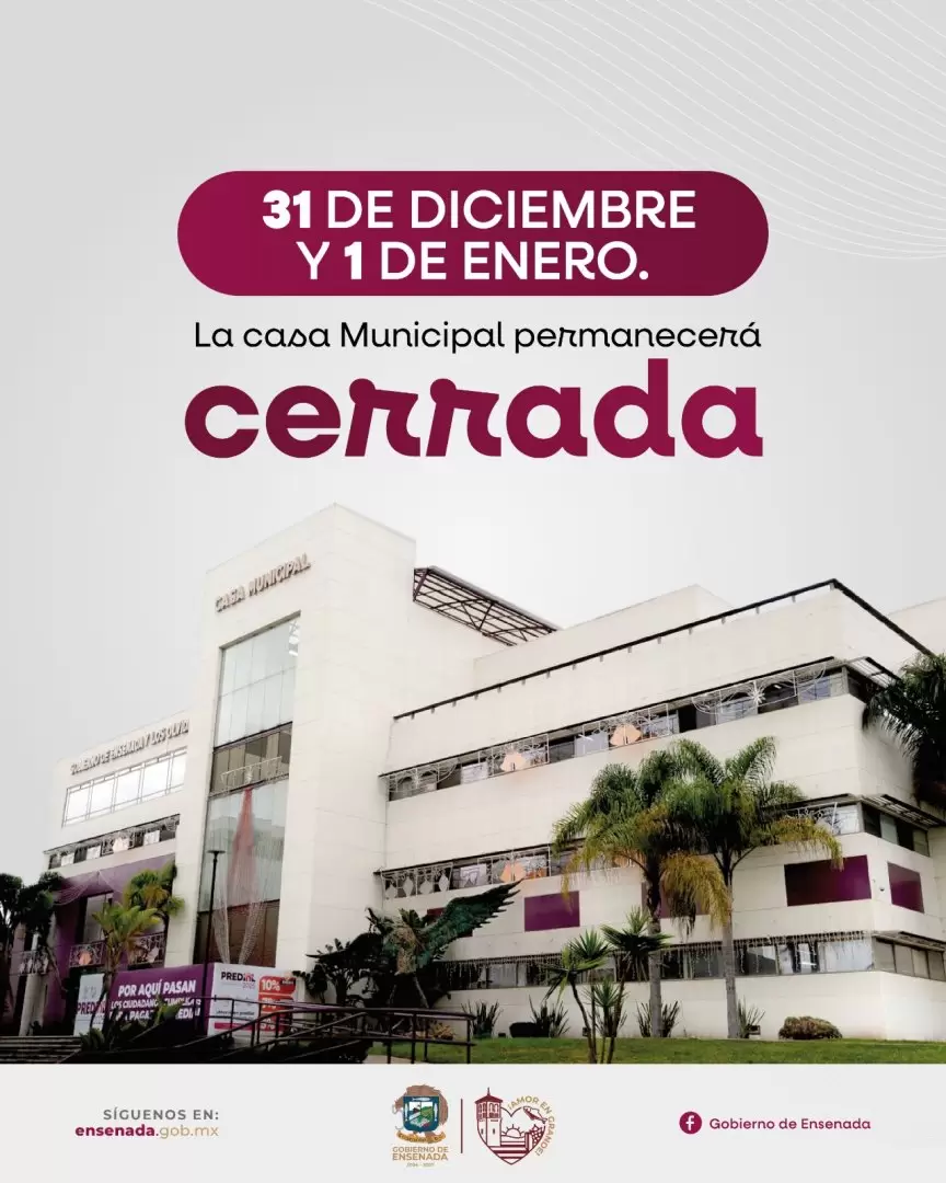 Casa municipal cerrada