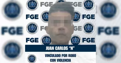 Vinculado a proceso por el delito de robo con violencia