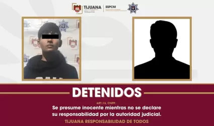 Detenidos con arma de fuego