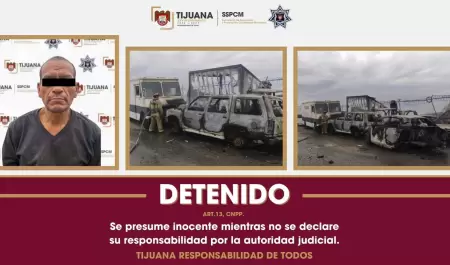 Detenido por preseunto incendio en yonque