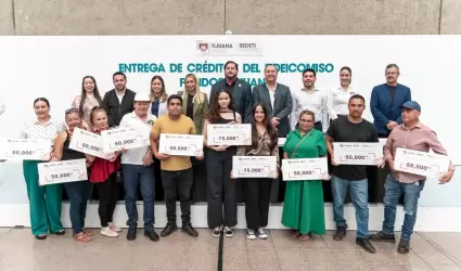 Entrega de cr�ditos para impulsar el autoempleo