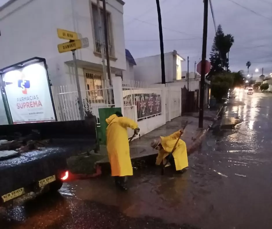 Cuadrillas municipales ante lluvias