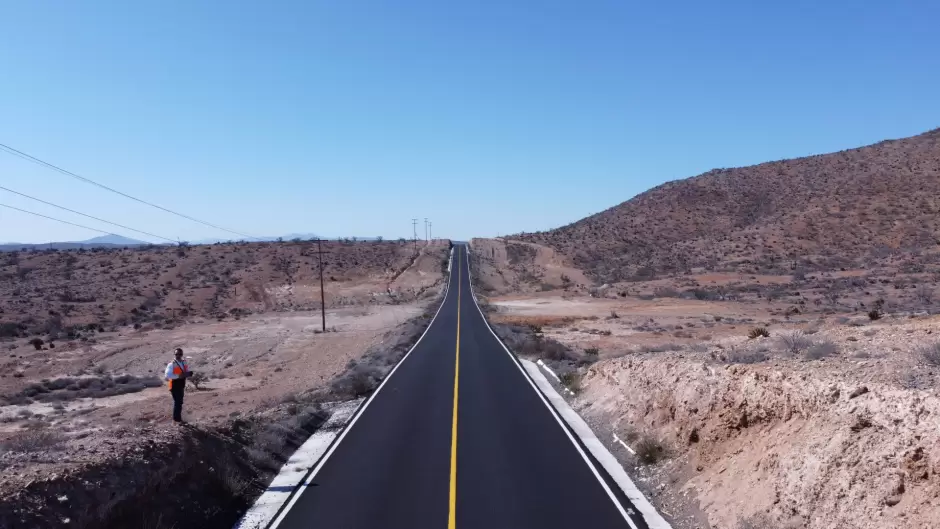 Conservaci�n de carreteras en Baja California
