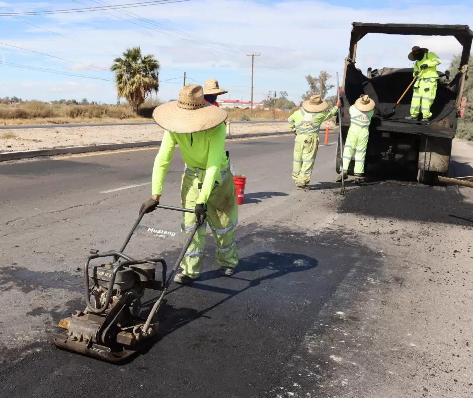 Conservaci�n de carreteras en Baja California