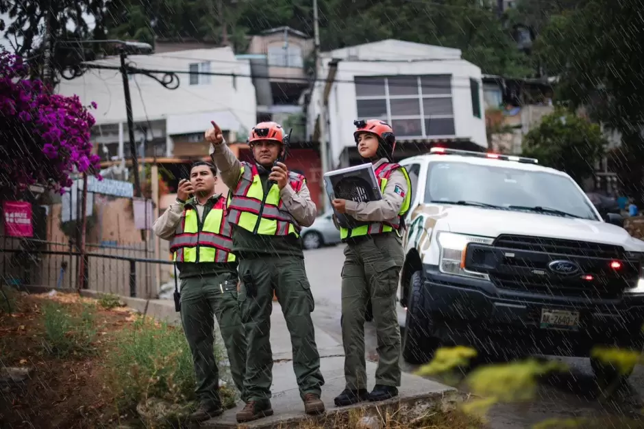 Reportes derivados de las lluvias durante la madrugada de este jueves 1 de enero