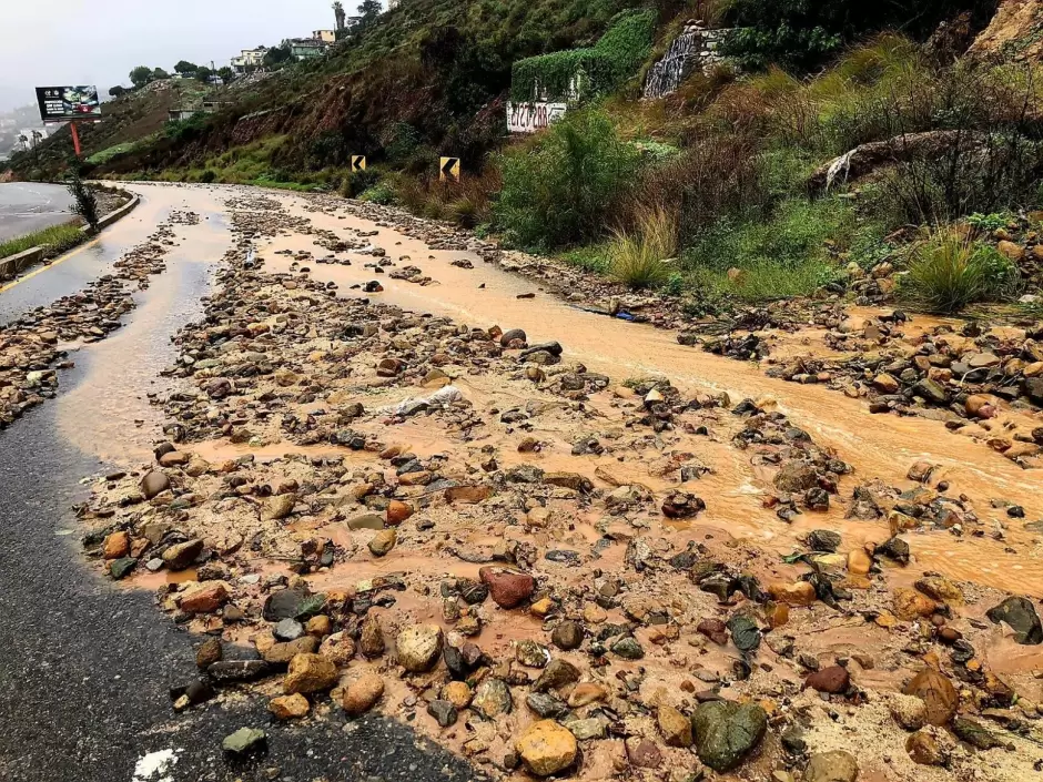 Reportes derivados de las lluvias durante la madrugada de este jueves 1 de enero